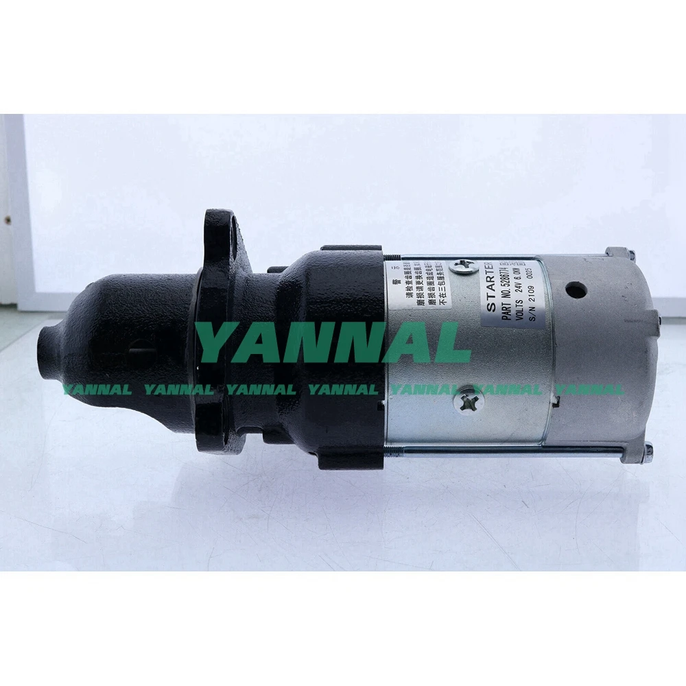 long time aftersale service New 24V 6KW Starter Motor 5286774 For Cummins 4B3.9 6BT5.9-G2