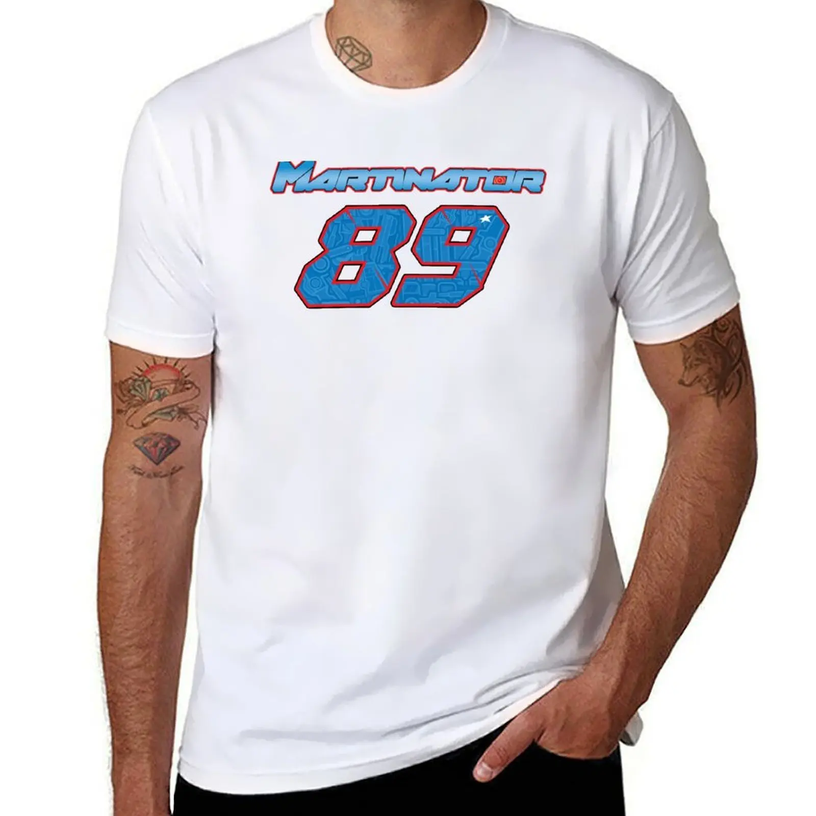 

Jorge Martin 89 Martinator T-Shirt t shirts cotton 100% anime t shirts for man T-Shirt