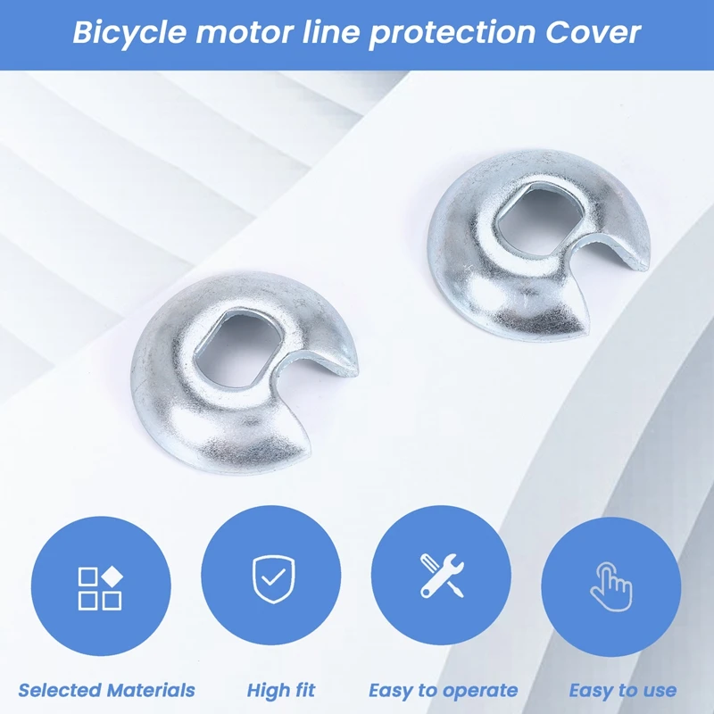 Bicycle Snowmobile Mountain Bike Lithium Power Assist Modification Accessories, High-Power Motor Line Protection Cover