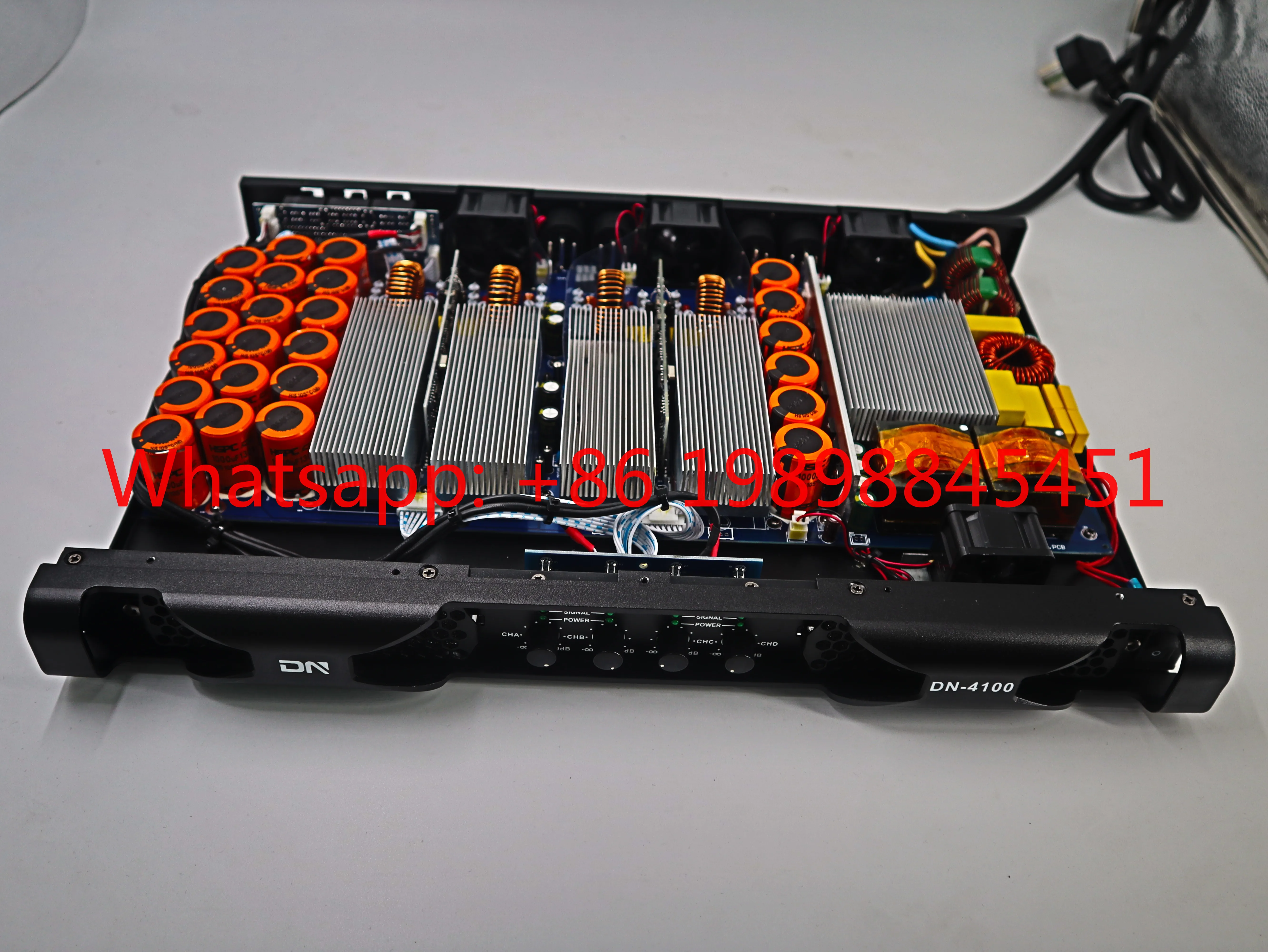 Class D Power Amplifier High-tech Digital Amplifiers 1000Watts Class d 4-channels Performance Professional Audio System