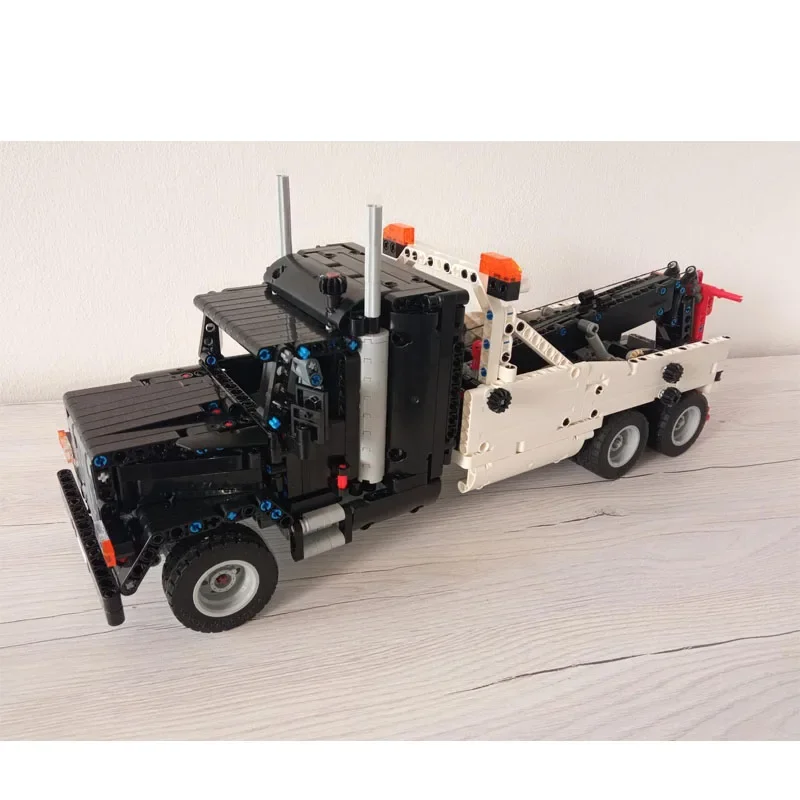 MOC-96797 Cargo Transport Heavy TrailerรถบรรทุกBuilding Blockรุ่น 1280 ชิ้นส่วนเด็กวันเกิดBuilding Blockของเล่นของขวัญ