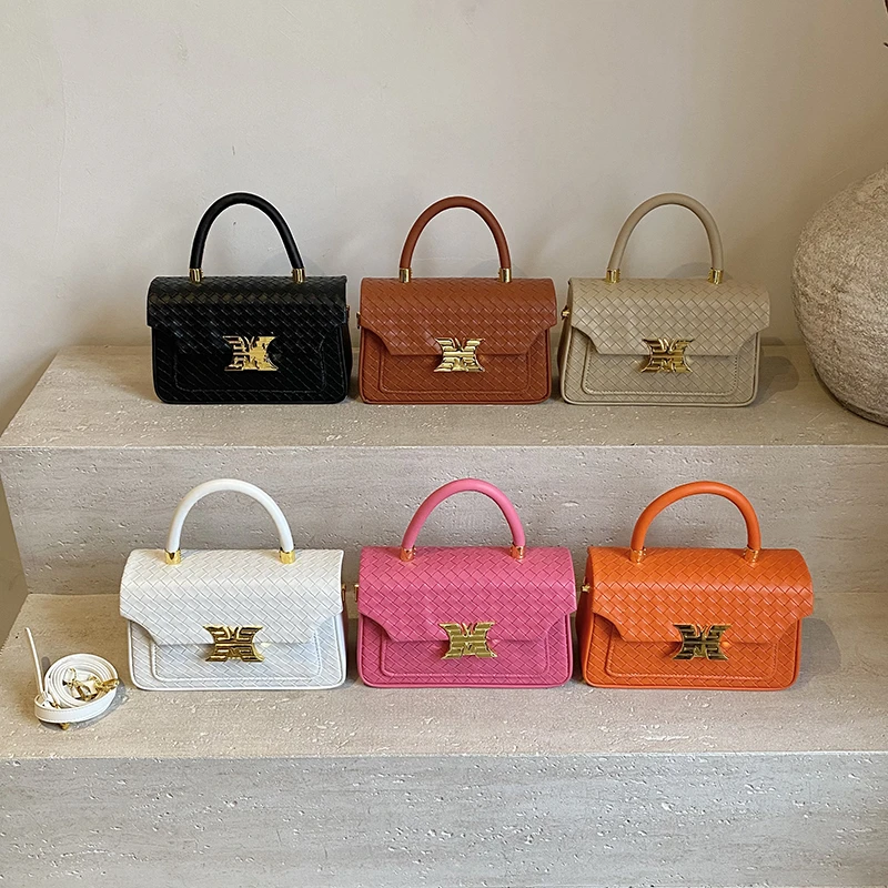 

Women Elegant Leather Tote Bag High End Luxury Designer Handbag Classic Crossbody Shoulder Bag Vintage