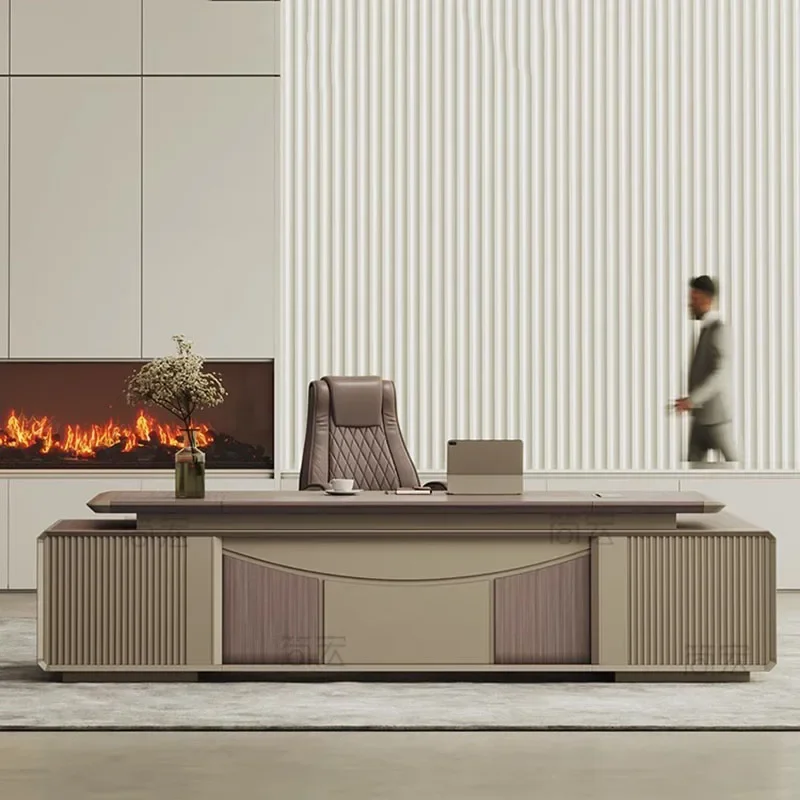 

Writing Corner Office Desk Reception Accessories Executive Study Lap Desk Storage Standing Mesa Escritorio Modern Furniture