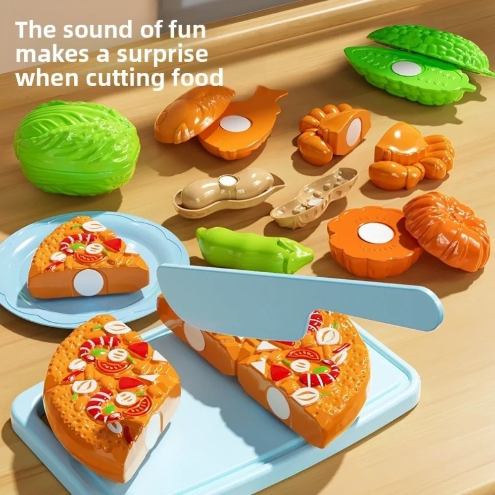 Nova fatia de vegetais simulada brinquedo divertido mastigável crianças corte de frutas brinquedo educativo durian fingir jogar brinquedo de cozinha natal