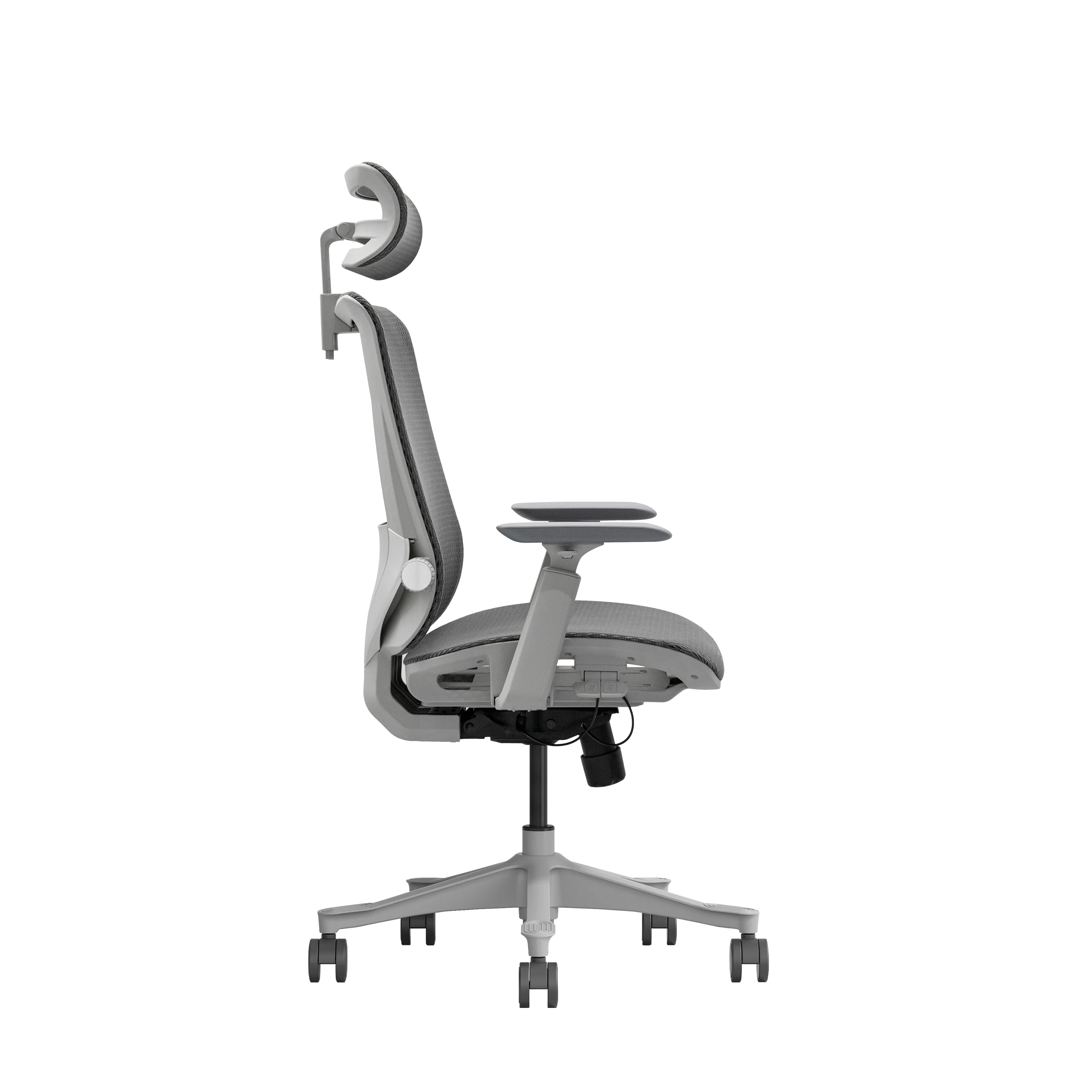 Modern Luxury Ergonomic Office Chair Classic Mesh Design with Fabric Headrest Executive Revolving Style at an Price