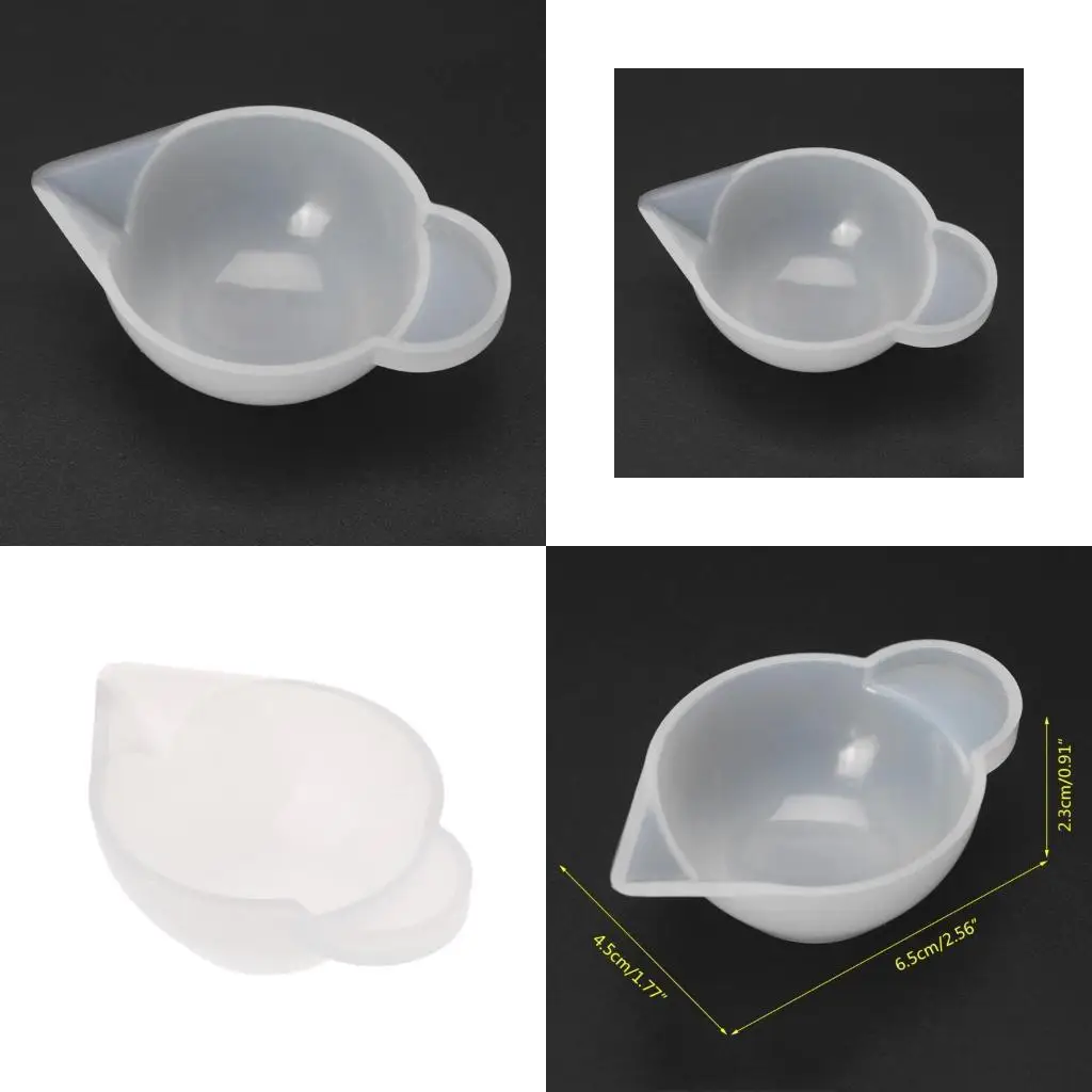 

L4ME Silicone Mold Cup Dispenser DIY Epoxy Resin Cement Plaster Mould Decor Crafts