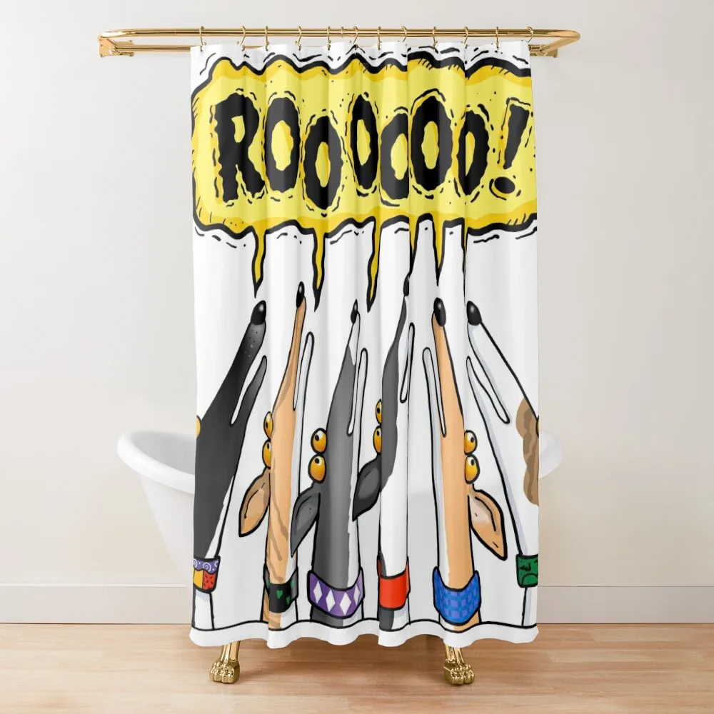 

Roooooo! Shower Curtain Waterproof Bathroom Shower Bathroom Shower Set Curtain