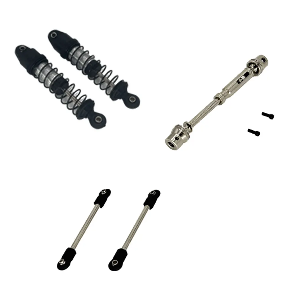 MJX  Hyper GO H12Y+ RC Climbing Accessories Wearing Parts Shock Absorbers Anti-collision Tires and Front Fixing Brackets