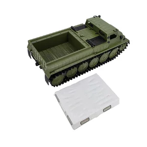 1:16 WPL E-1 مجنزرة ناقل القوات العسكرية محاكاة السيارة التحكم عن بعد السيارة GAZ-71 السيارة للعبة هدية عيد ميلاد أفضل 10 شاحنات مرسيدس للتحكم عن بعد للمبيعات - رقم 2