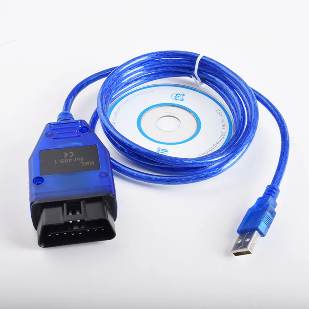 VAG  KKL 409.1 OBD OBD2 Car Diagnostic KKL 409 Interface Cable With CH340T Chip For VW/Audi/Skoda/Seat VAG Scanner Tool