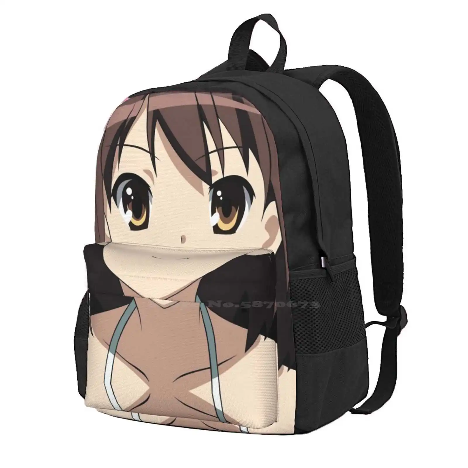 Haruhi Suzumiya , The Melancholy Of Haruhi Suzumiya Backpacks For School Teenagers Girls Travel Bags The Melancholy Of Haruhi