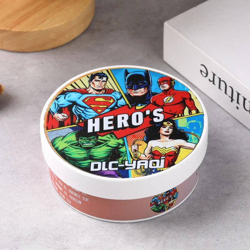 YAQI Crema da barba YAQI HERO'S Atisan 170g Sapone da barba per uomo