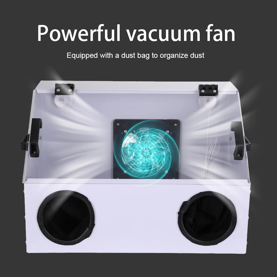 Polishing Carving Dust Box Jade Table Grinder Waterproof Cover Cultural Games Polishing Acrylic Dust Cover