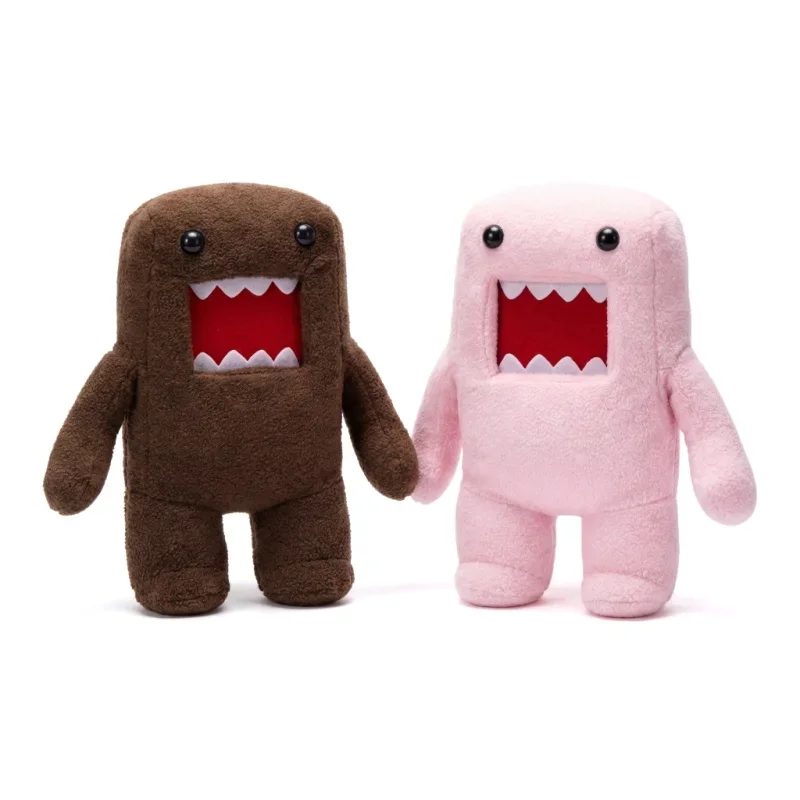 2 Pcs Brown/Pink Stuffed Animal Set Cute Funny Kawaii Cuddly Character Collectible Toys for Kids Room Decor Funny Weird Gift