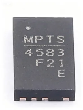 MP4583GQVE-Z is a synchronous step-down converter with an 8 μA quiescent current (IQ), integrating high-side and low-side MOSFET