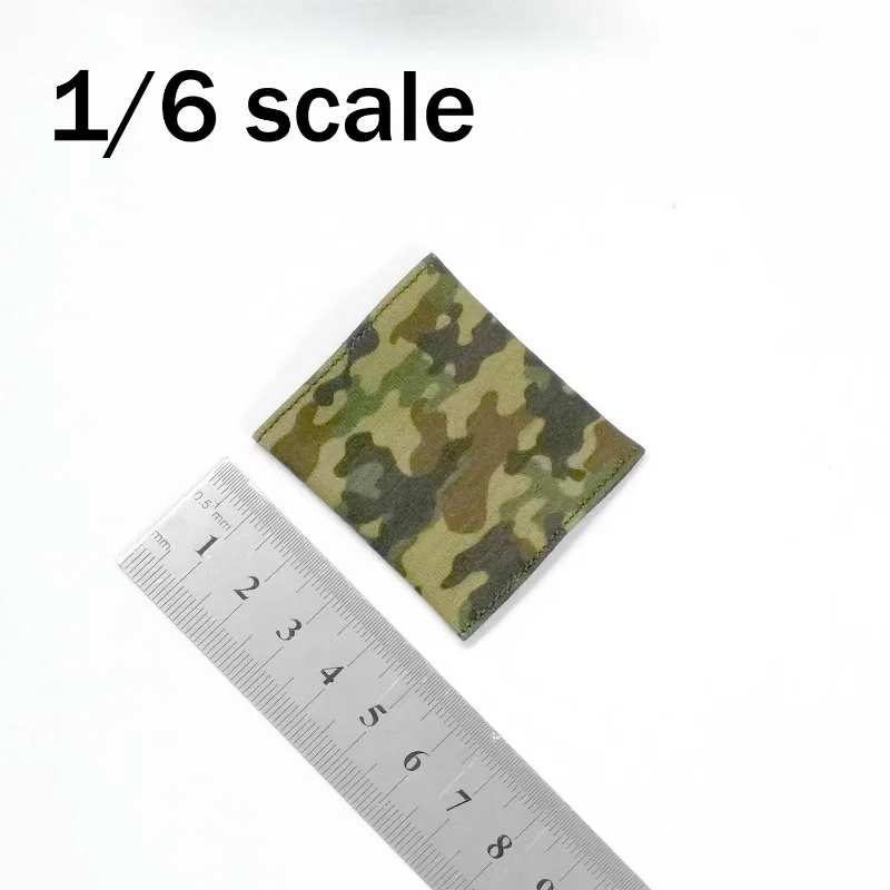 1/6 Scale Soldier Model Camouflage Neck Neck Gaiter Cover 50mm Russian EMR Face Mask Model for 12" Male Action Figures Body