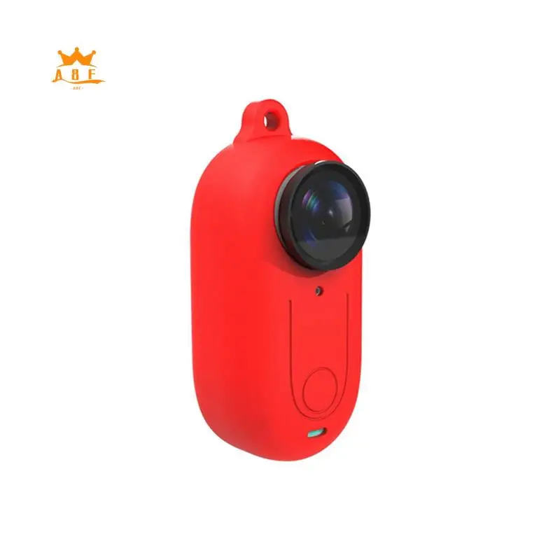 

A08E-Replacement Parts Fit For Insta360 Go 3 Camera Silicone Case Lens Protective Cover Multifunctional Thumb Camera Accessories