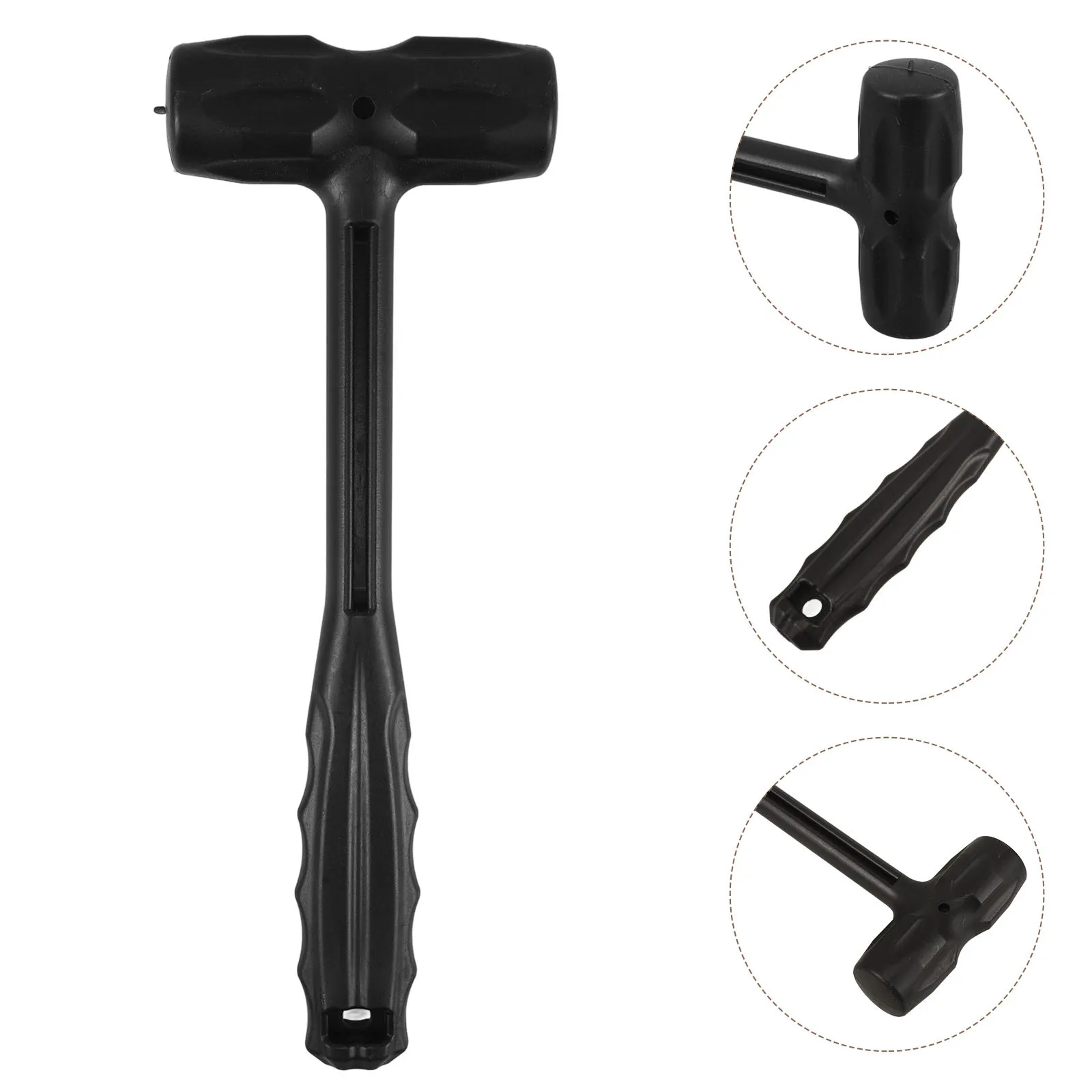 

Rubber Hammer Mallet Flooring Installing Tool ShockAbsorbing PlasticHandle ErgonomicDesign Durable MultiUse CampingWoodworking