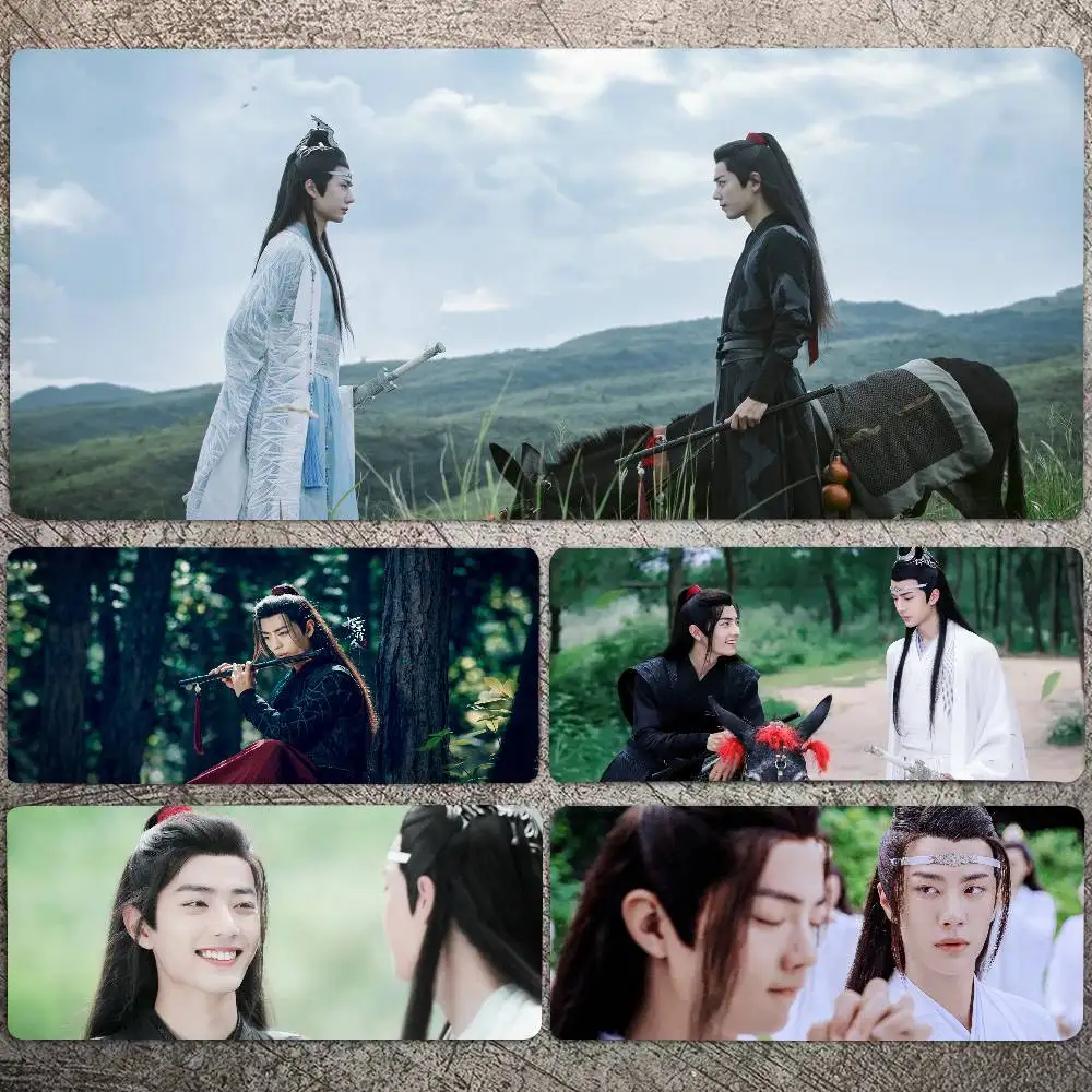 Chenqing Ling TV Drama Mousepad Non-slip Suitable For Office Computers Laptops E-sports Game Desk Mats XXL Keyboard