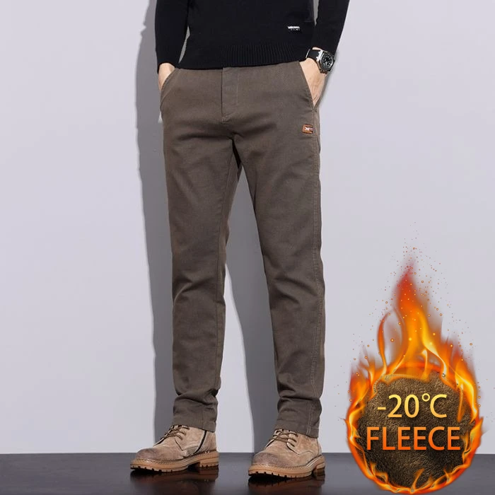 مريحة والصوف الكورية نمط ضوء رجال الأعمال عارضة السراويل لخريف وشتاء الرجال عارضة السراويل الرجال الملابس