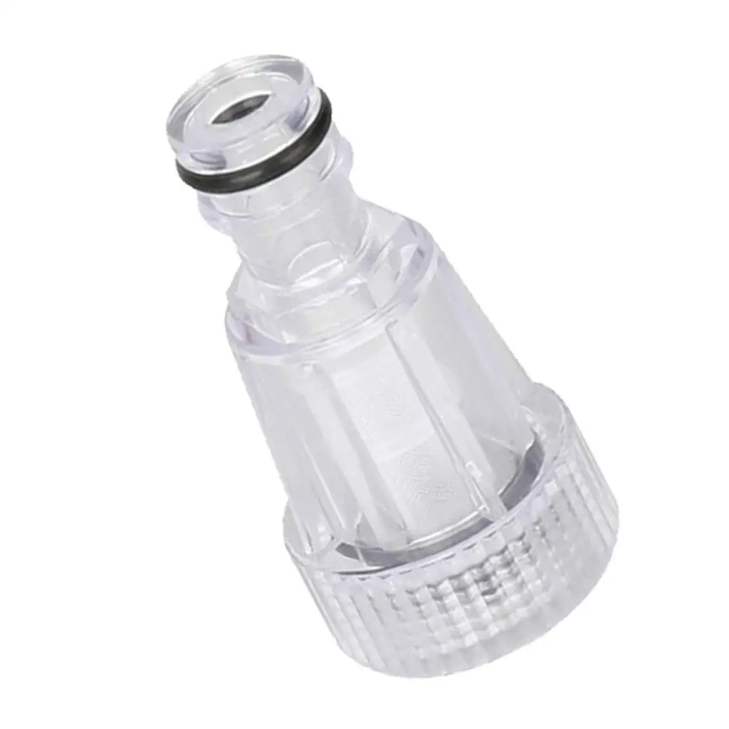 Professional Pressure Washer Inlet Filter ABS Plastic Clear Unit for Car Washing Machine Accessories