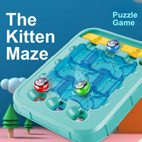 Ball Maze Game Puzzle Board Game Children Education Learning Toys Reasoning Challenge Game Logical Thinking Training Ages 3+