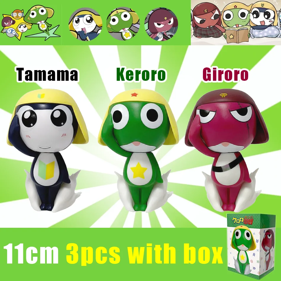 Winter Neue 11 cm Nette Hit Produ Giroro Tamama Keroro Für Gunso Sammeln Anime Figur-Dekoration Ornament Spielzeug Weihnachten geschenk