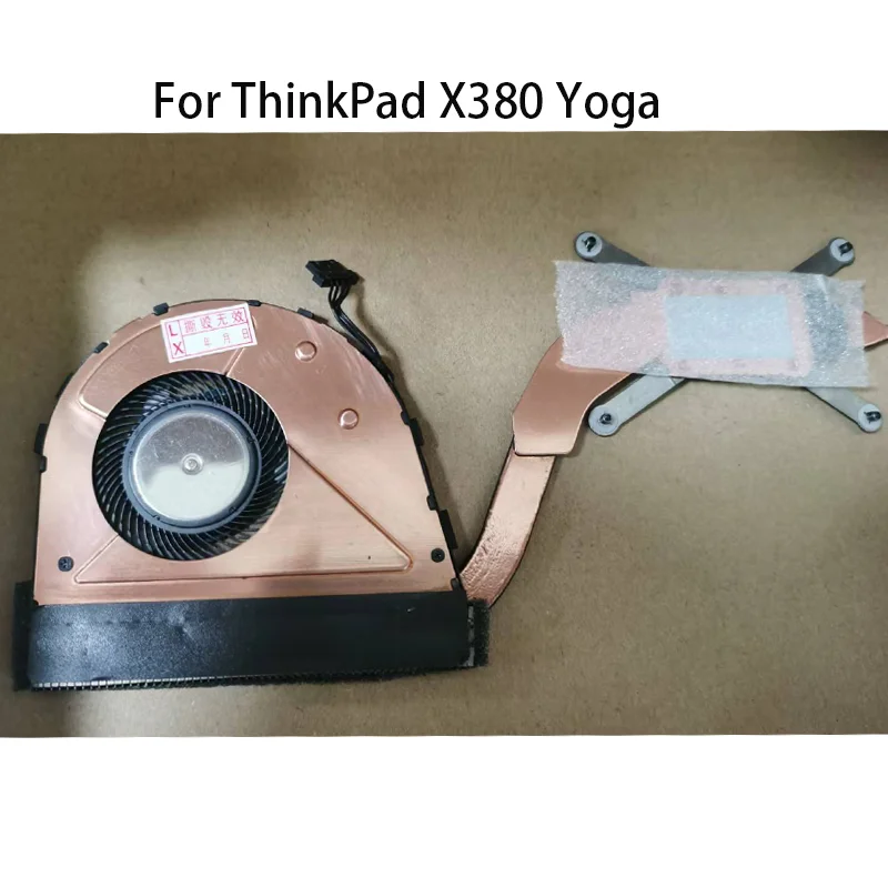 

02DA165 New For Laptop Lenovo ThinkPad Yoga X380 Cooling Fan CPU Heatsink Radiator 02DA166 Original