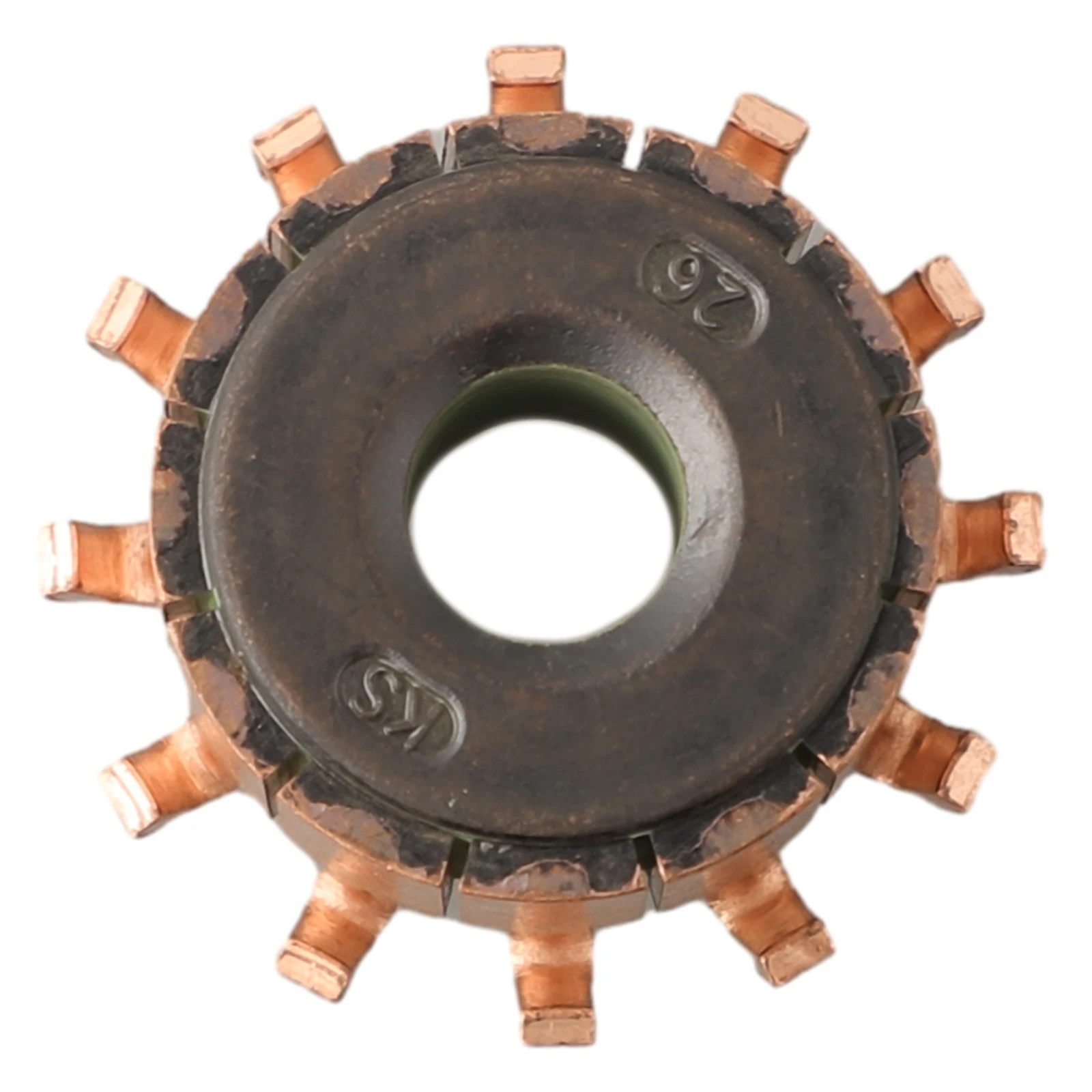 Accessory Copper Hook Type Compatibility Motor Performance High-Quality Black Copper Tone Motor Commutator 23mm