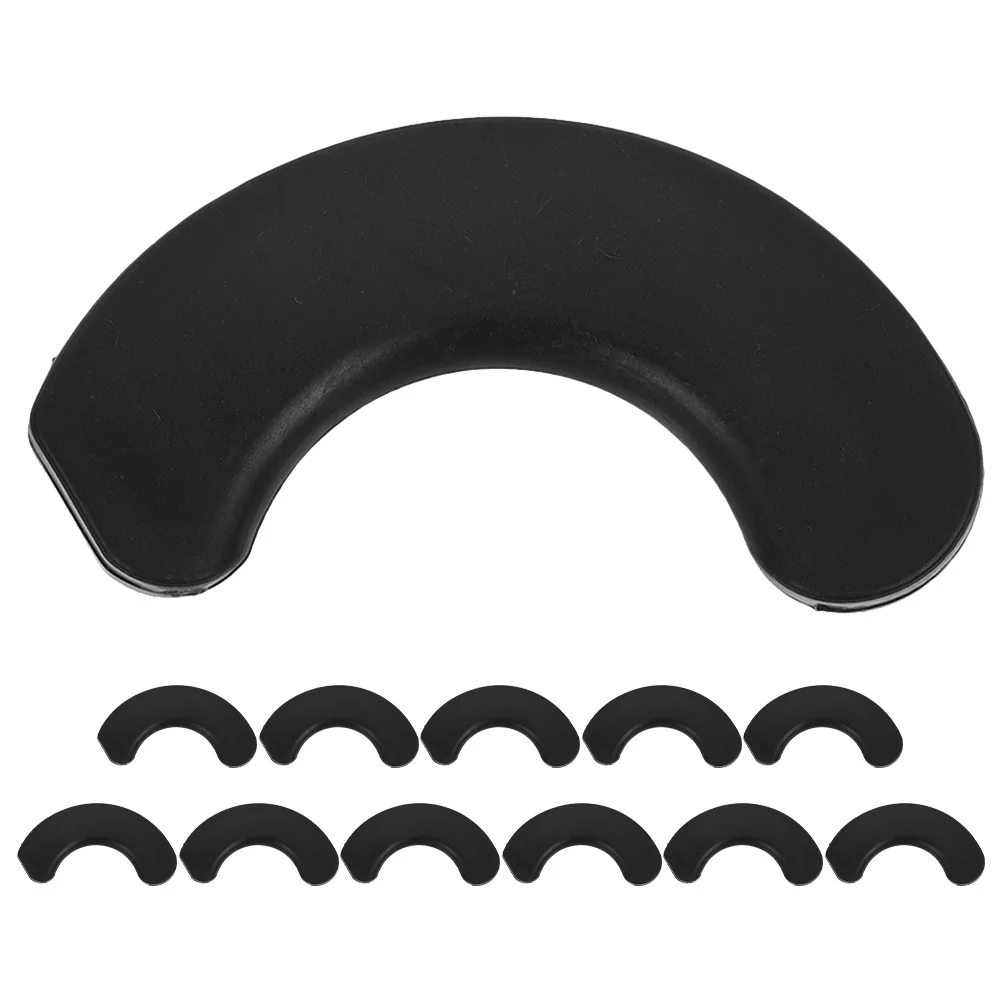 

12Pcs Durable Plastic Gym Equipment Pads Impact Reduction Stable Support Versatile Use Home Commercial Shoulder Pads