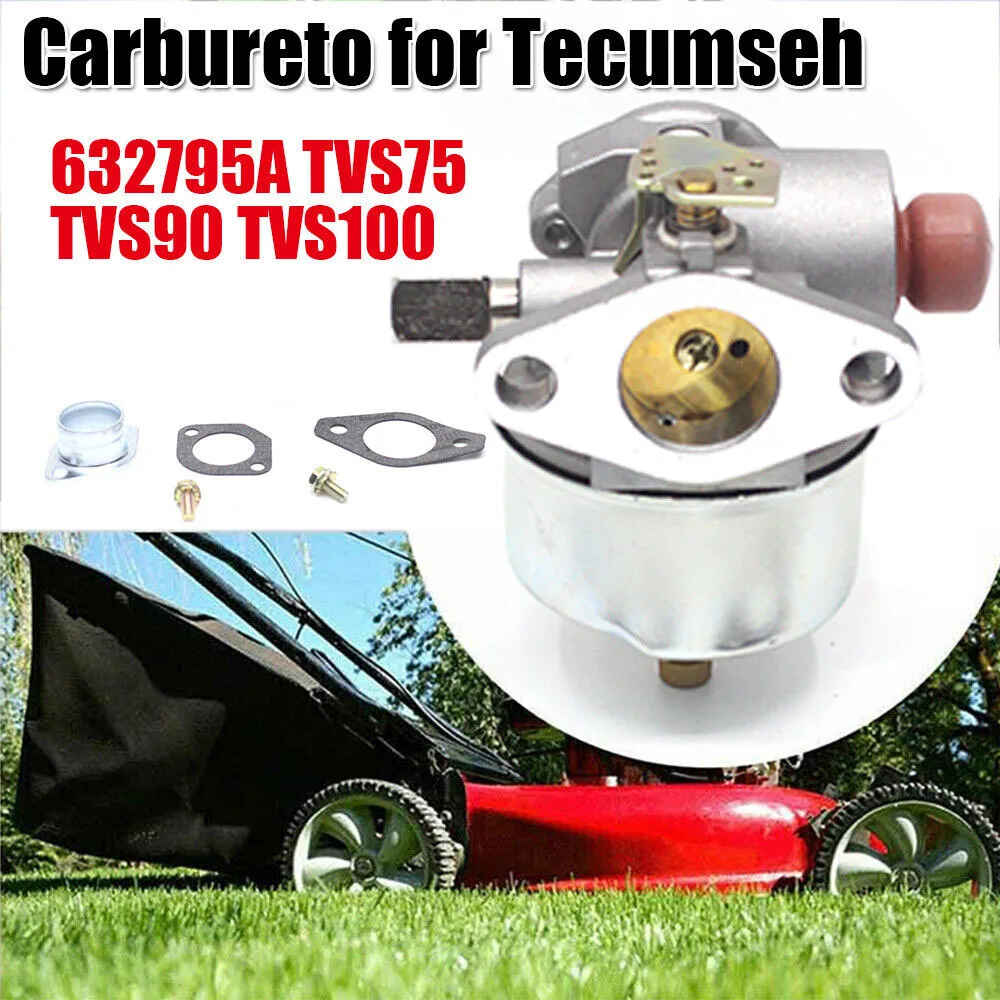 

Carburetor for Tecumseh 632795 632795A TVS75 TVS90 TVS100 TVS115 Engine Parts Replacement Easy to install Excellent quality