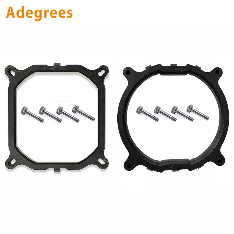 For LGA 2011 CPU Holder Plastic Stents Round/Square Frame For X79 X99 E5 Motherboard Socket Cpu Cooler Bracket Rectangular