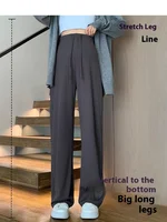 New Maternity Pants Spring and Fall Summer Petite No Toddler Drawstring Straight Pants Wide Leg Pants Pants Maternity Wear 2