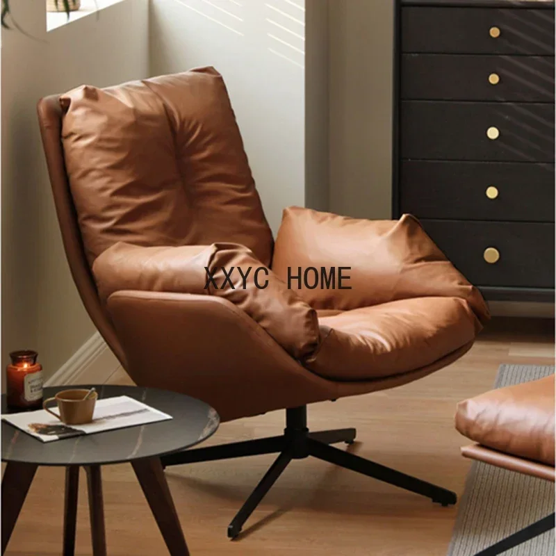 

Luxury Arm Sofa Chair Office Ergonomic Living Leather Throne Occasional Articulos Para El Hogar Living Room Chair