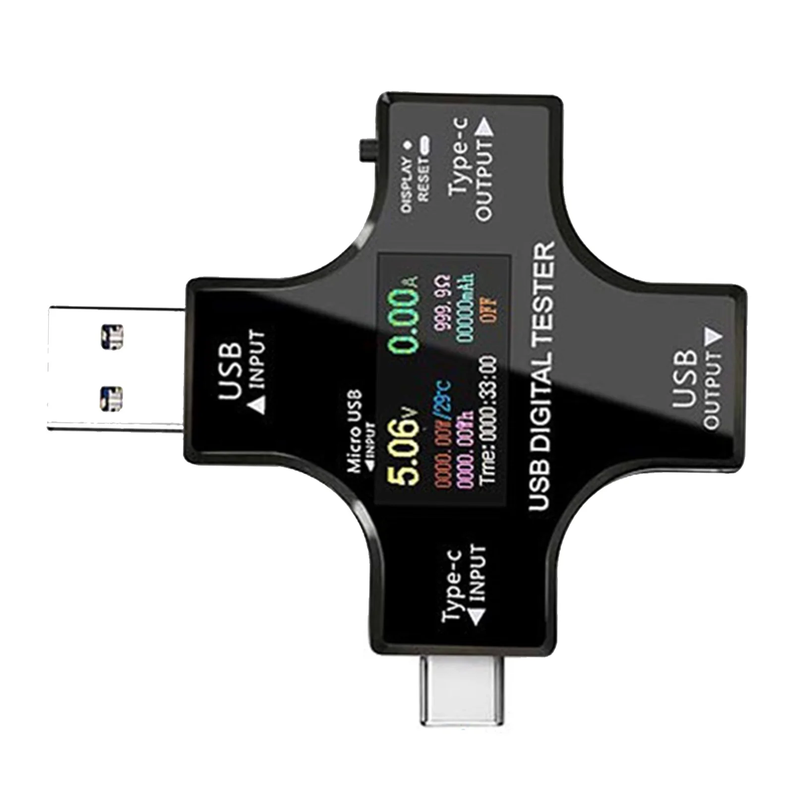 Digital Voltmeter Amperimetor High-precision Thermistor Accurate Measurement for Type-C Changer USB Load