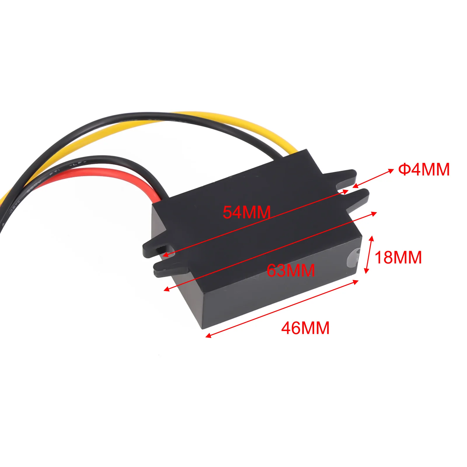 

Эффективный и надежный автомобильный регулятор напряжения DC 24V36V48V60V до 12V 1A понижающий преобразователь с защитой от перегрузки