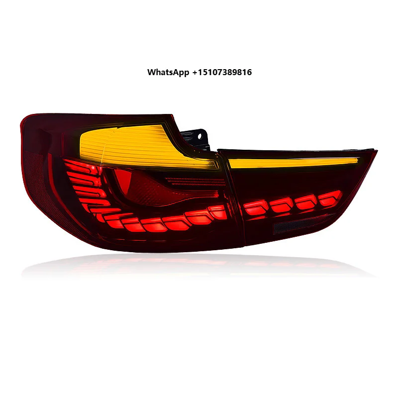 

Подходит для задних фонарей 3 серии GT F34 318 320 325 328 330 M4, модифицированный светодиодный комплект задних фонарей.