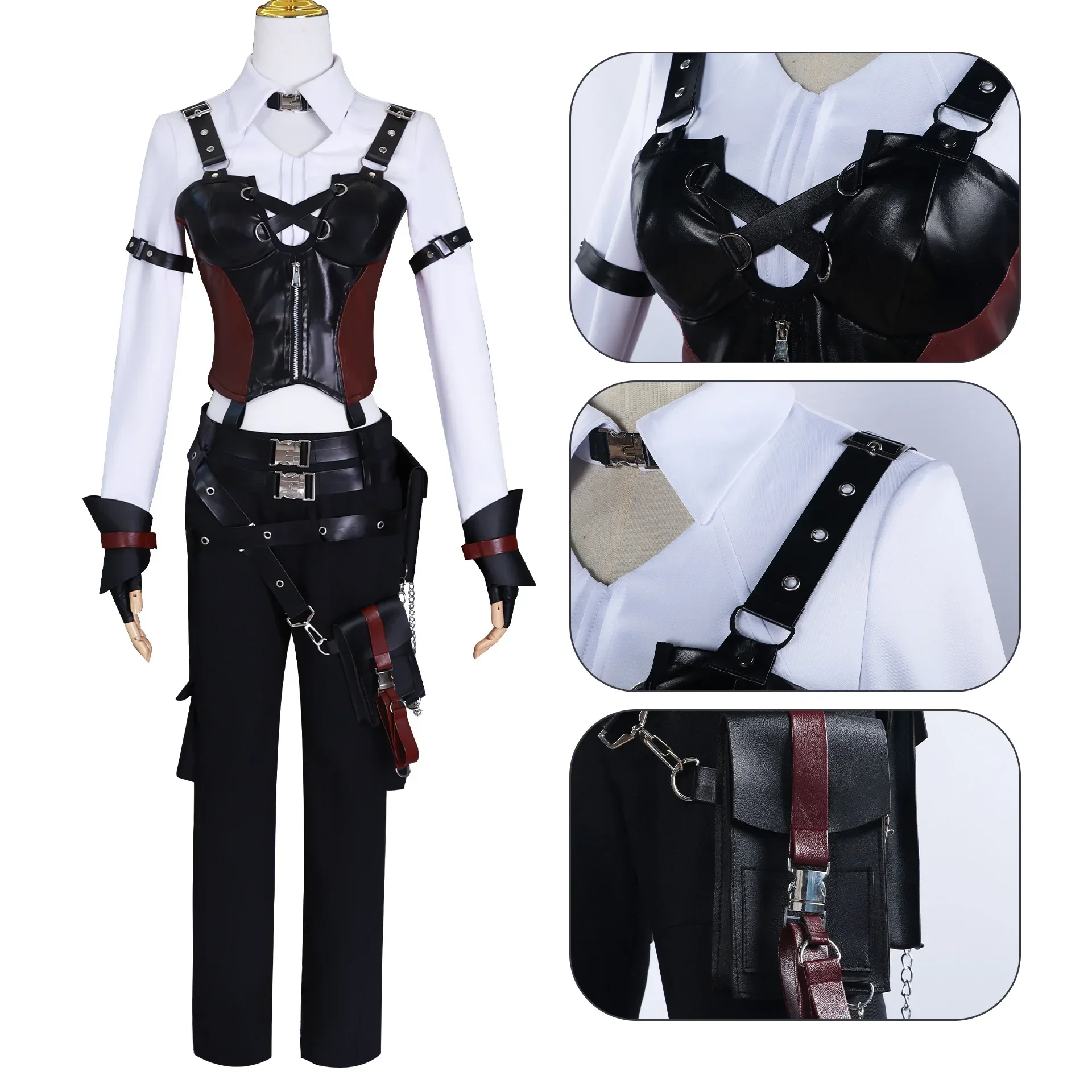 Anime amor e espaço profundo heroína miss caçador cosplay traje halloween carnaval festa role play uniforme para meninas