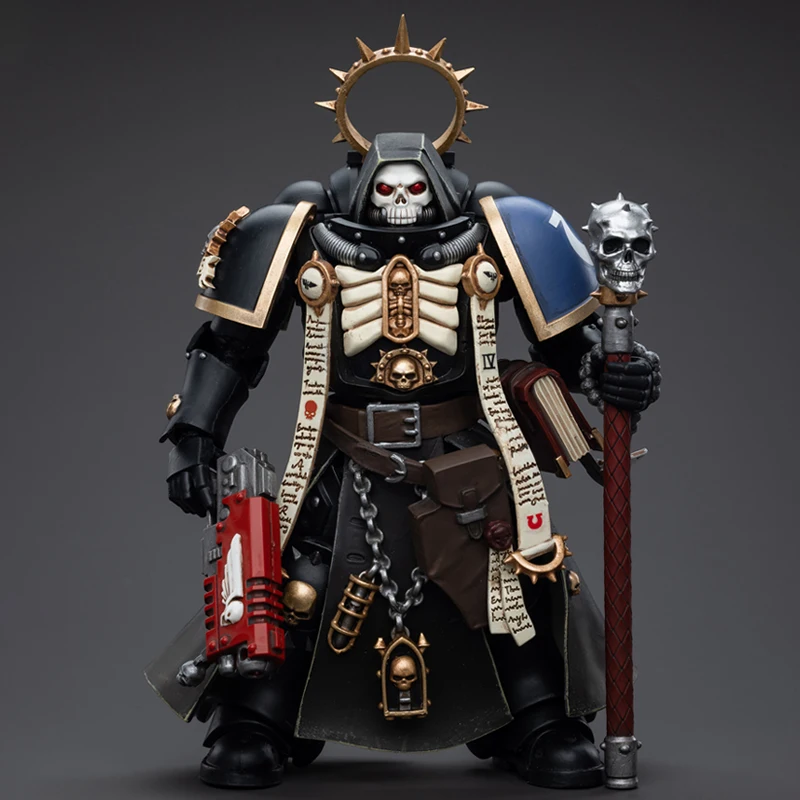 [Preorder] JOYTOY Ultramarines Primaris Chaplain Brother Varus 1/18 Action Figure Warhammer 40k Joint Movable ตุ๊กตาผู้ชายของเล่นของขวัญ