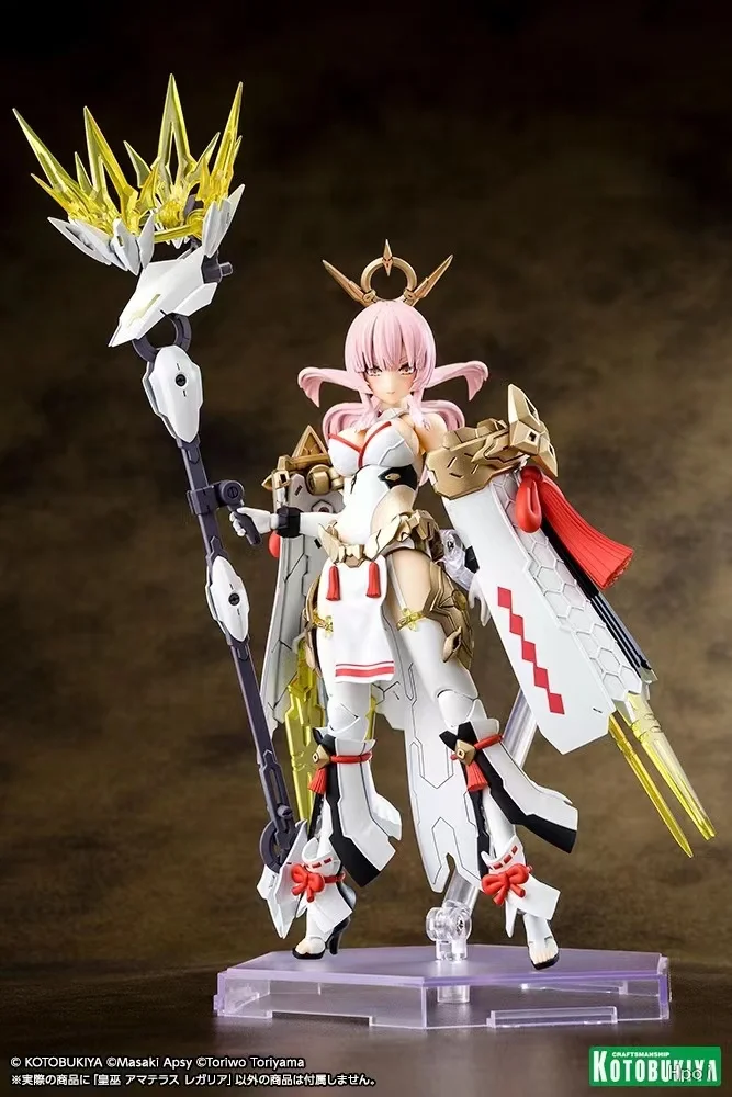 

In Stock Original KOTOBUKIYA Megami Device AUV AMATERASU REGALIA Assembling Toys Action Figure Collectible Model Toys