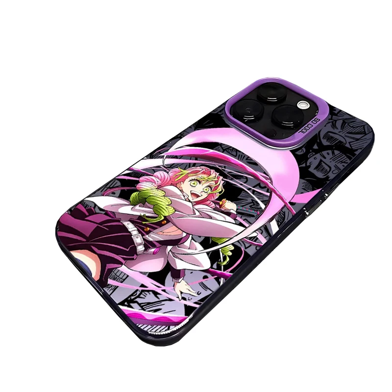 Demon Slayer Comic-Charakter Mattierte Hülle für Samsung Galaxy S26 S25 S24 S23 Plus S22 Ultra S21 S20 FE A57 A56 A55 Acryl-Cover