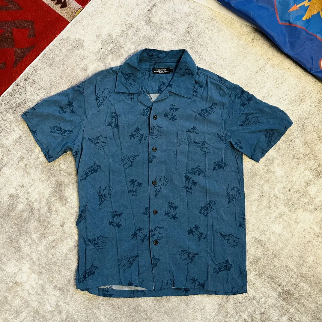 

Cuba Style Men's Short Sleeve Shirt Silk Lyocell Breathable Floral Print Beach Island Casual Fashion Urban Loose Fit Summer S...