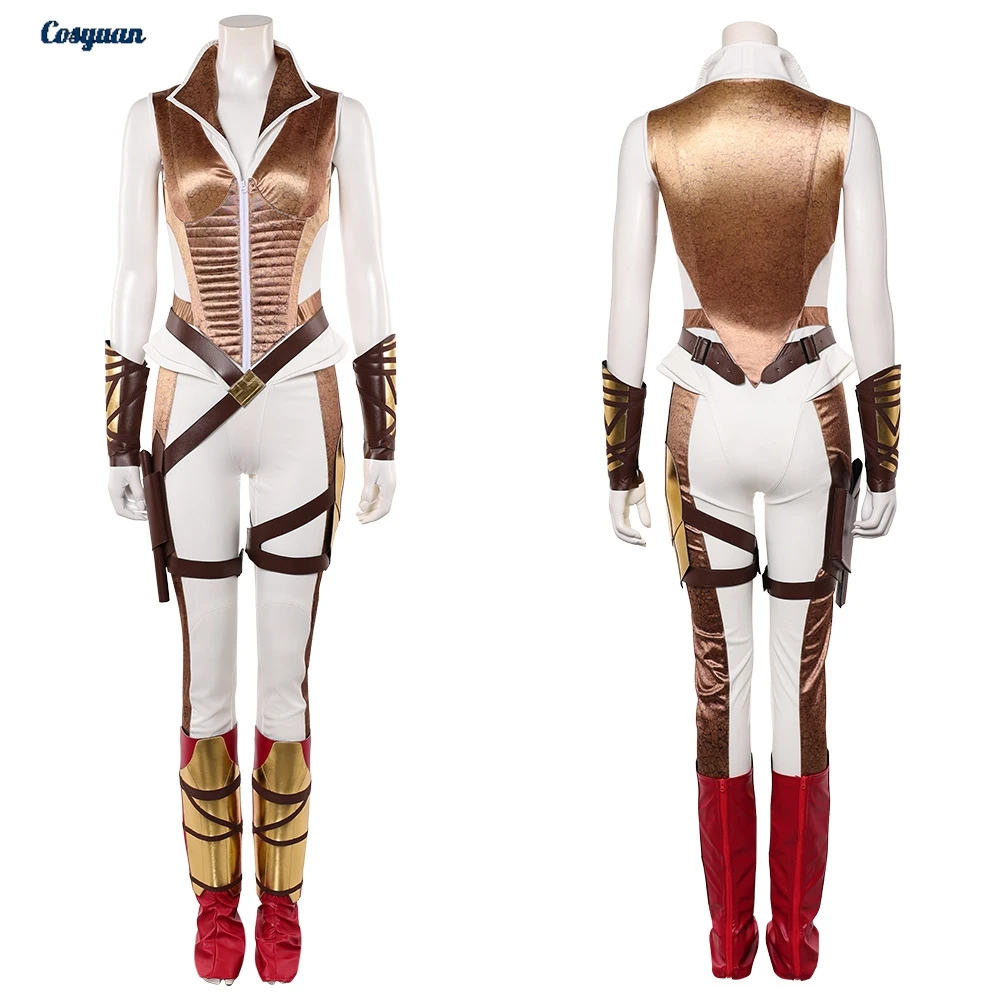 

2026 Movie Universe Masters Cosplay Teela Jumpsuit Cloth Party Disguise Roleplay Female Halloween Costume Carnival Outfits Suits