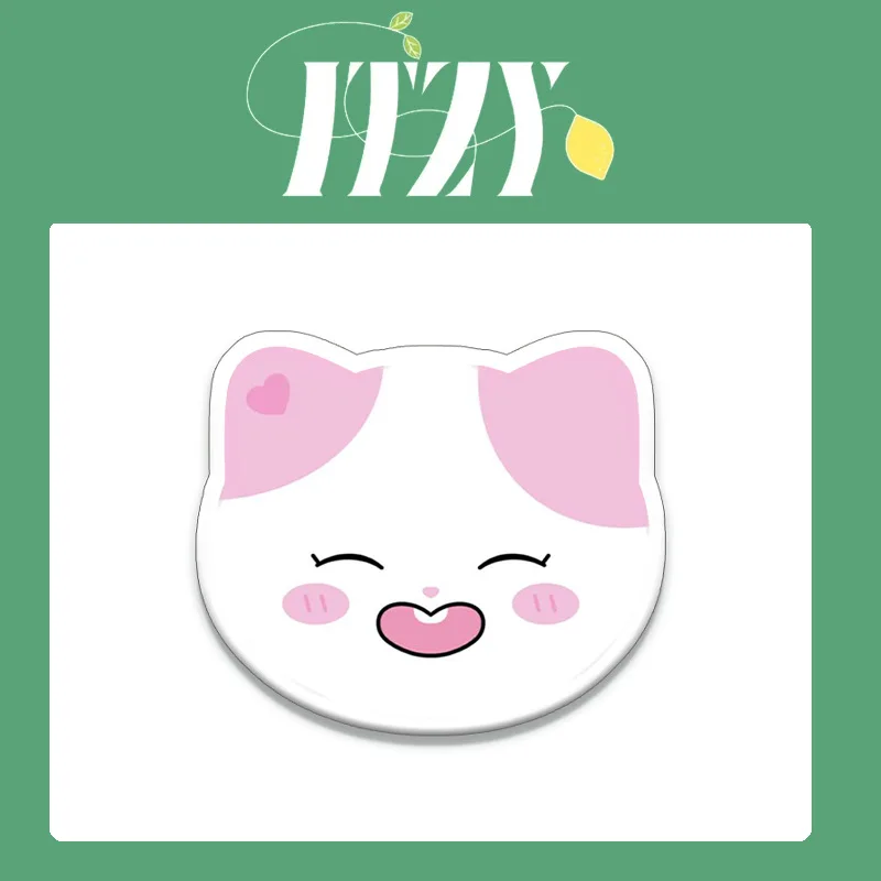 حامل هاتف KPOP ITZY حامل Twinzy Yeji Lia Ryujin Chaeryeong Yuna HD طباعة الصور تمديد حلقة قبضة الاصبع المشجعين الهدايا #4