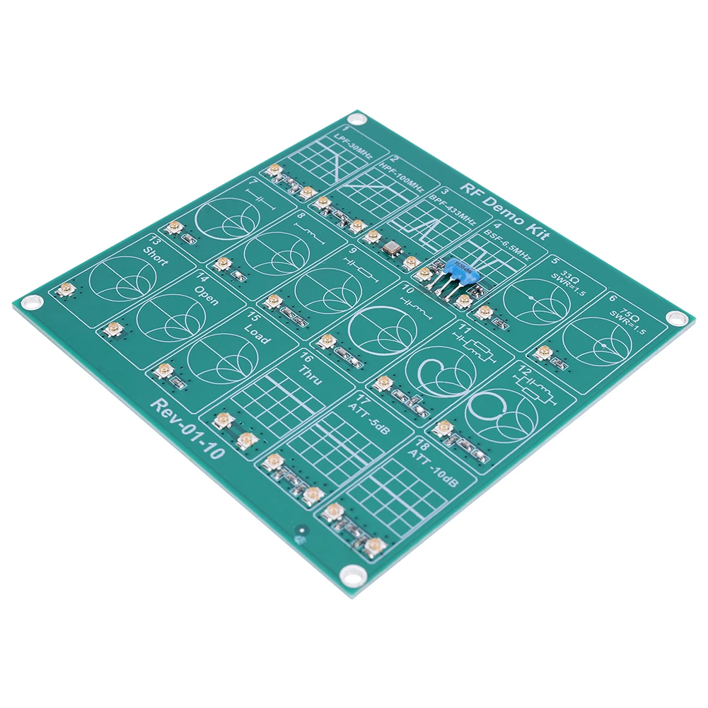 RF Test Module LPF 30MHz Vector Network Analyzer Board RF Test Board 18 Functional Module HPF 100MHz Nano VNA Module BPF 433MHz