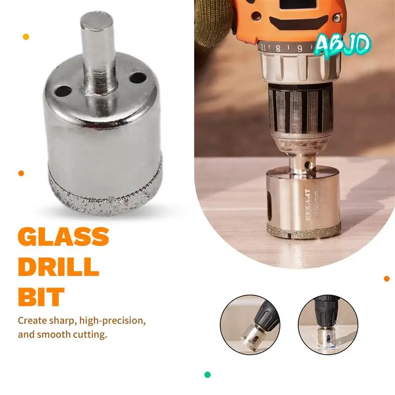 ABJO-Diamond Drill Bits Set, 10 PCS Diamond Hole Saw Set, Glass Drill Bit For  Tile Porcelain Marble Granite Bottles