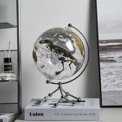 Creative Home Decor Transparent Earth Model Office Bookcase Minimalism Decorations Office Room Desktop  Home Decor Gift