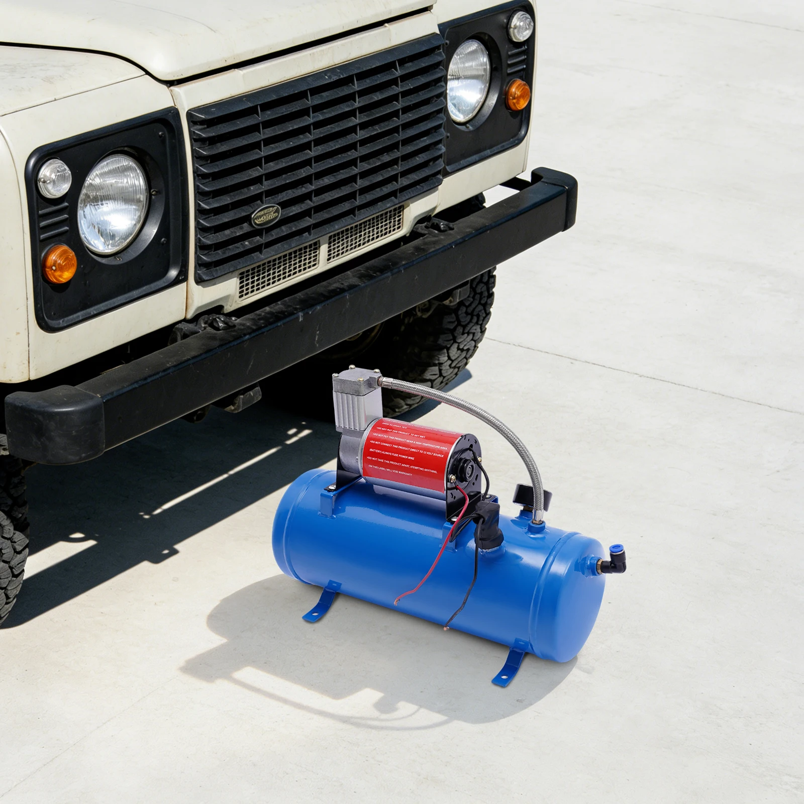 

Air Compressor Portable DC12V On-board Pneumatic Inflator Pump High Pressure Air Pump Vehicle Emergency Air Filling Equipment for RV Tyre
