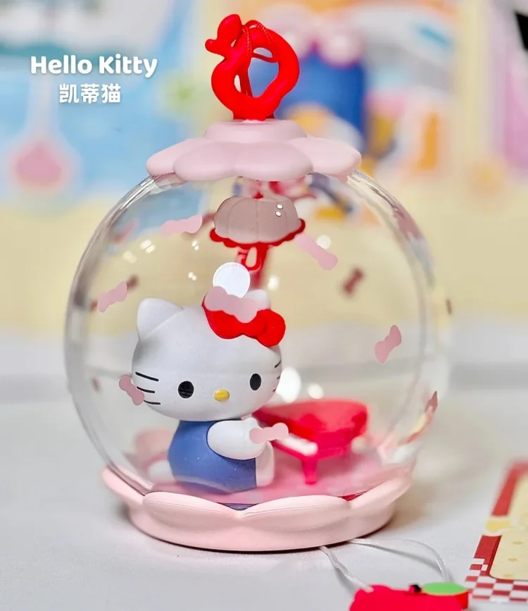 Echte POPMART Kuromi Sweet Dream Bubble House Serie Blind Box Szene Figur Kawaii Sammlerstück Home Decor Geschenk Mystery Box – Detail 12