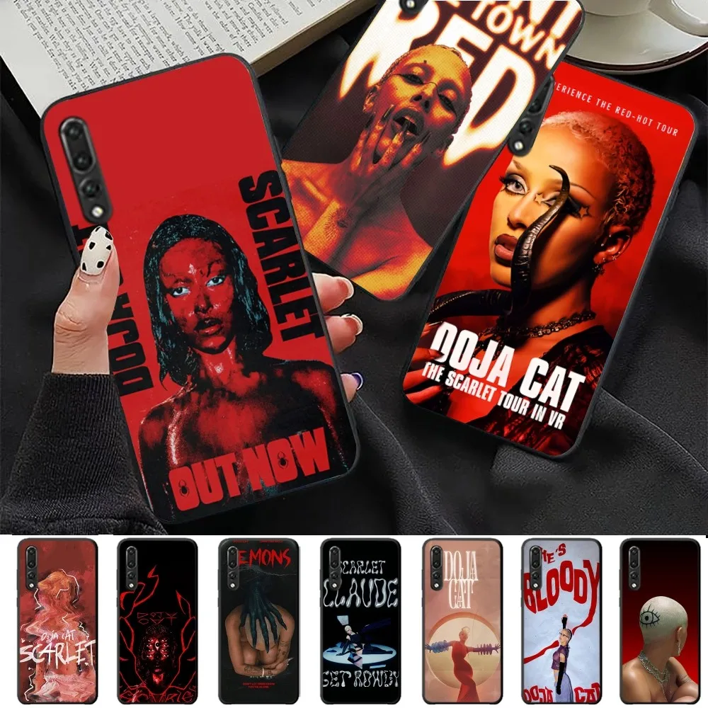 Singer D-Doja C-Cat Scarlet Phone Case For Huawei P 8 9 10 20 30 40 50 Pro Lite Psmart Honor 10 Lite 70 Mate 20lite